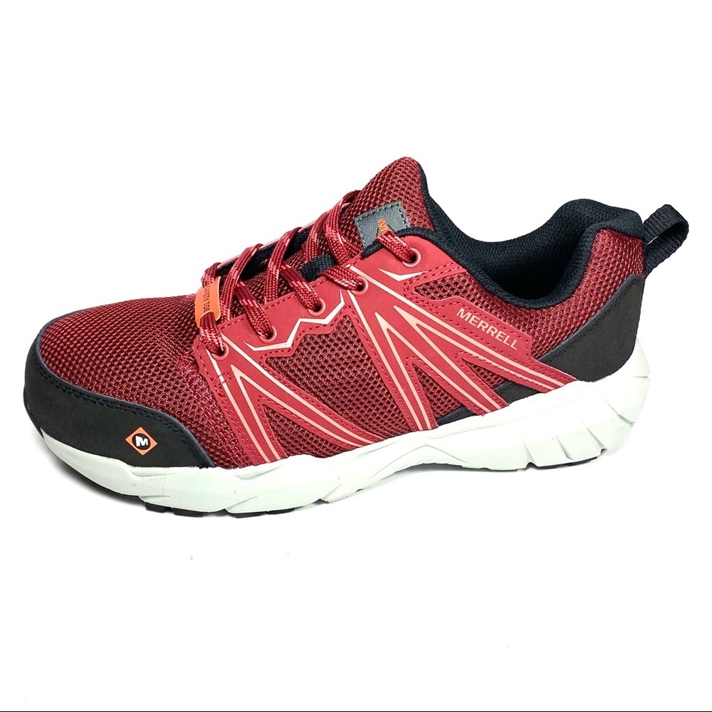 Merrell Fullbench Women’s Safety Work Shoes Red